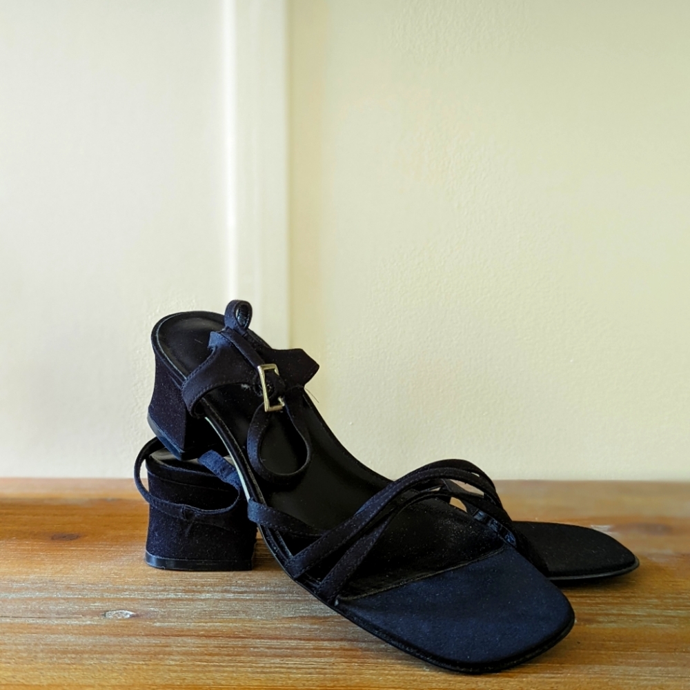 Black Strappy Sandal
